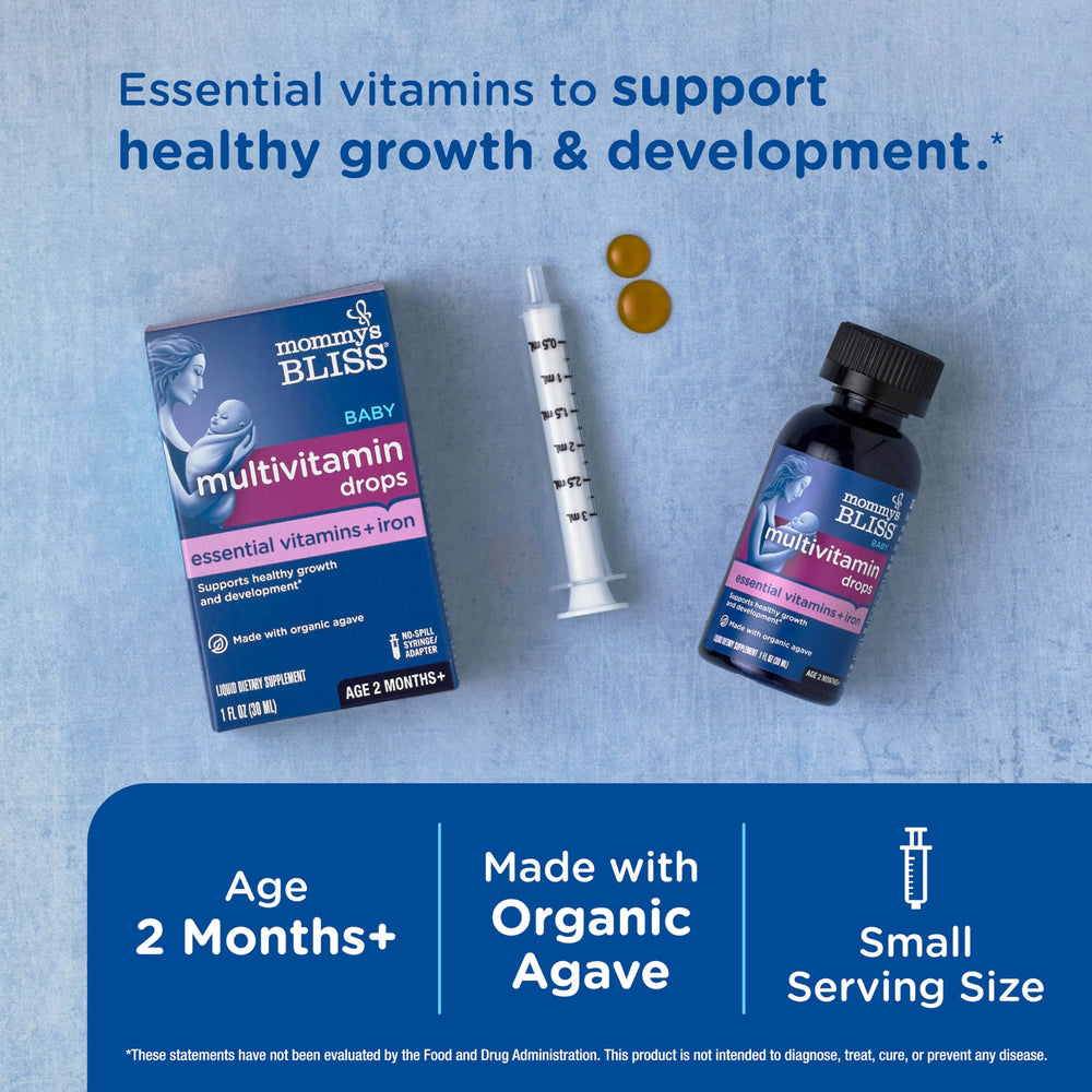 Mommy's Bliss jeringa dosificadora anti-derrames facilita dosis precisa y cómoda
