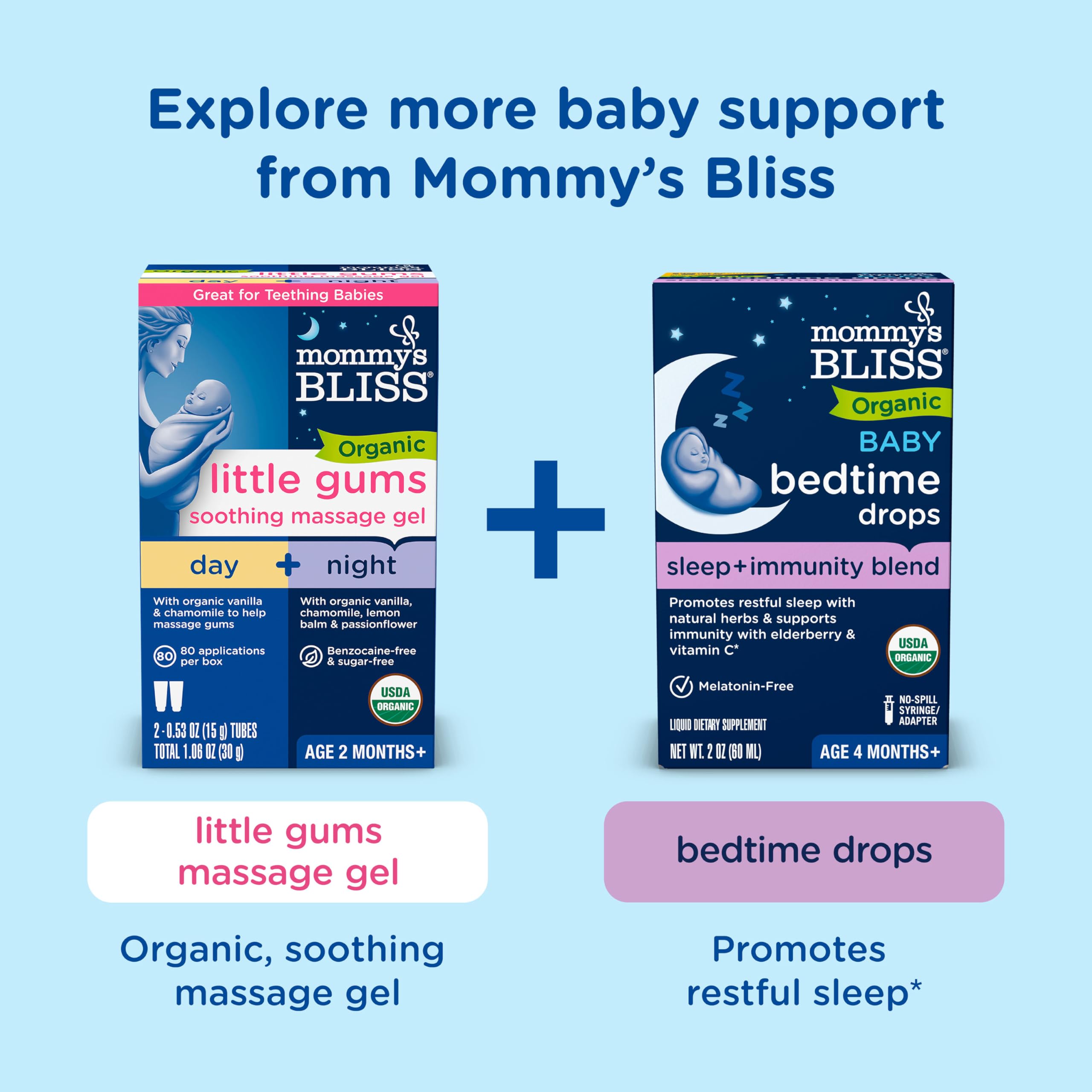 Mommy's Bliss uso en rutina con madre y bebé mostrando conveniencia diaria