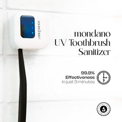 Mondano detalle interior con luz UV‑C segura para desinfección rápida