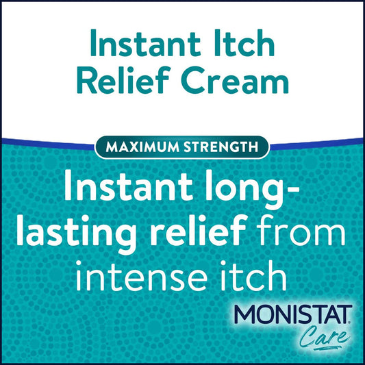 Monistat primer plano de textura de crema, absorción no grasa