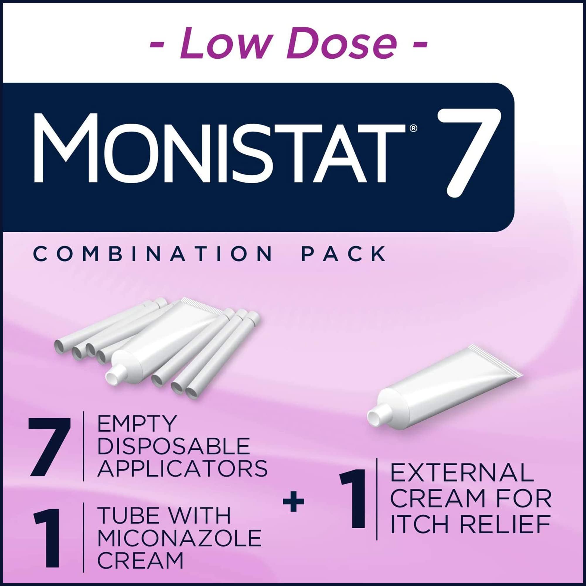 Tubo de crema externa Monistat con hidrocortisona para alivio del picor