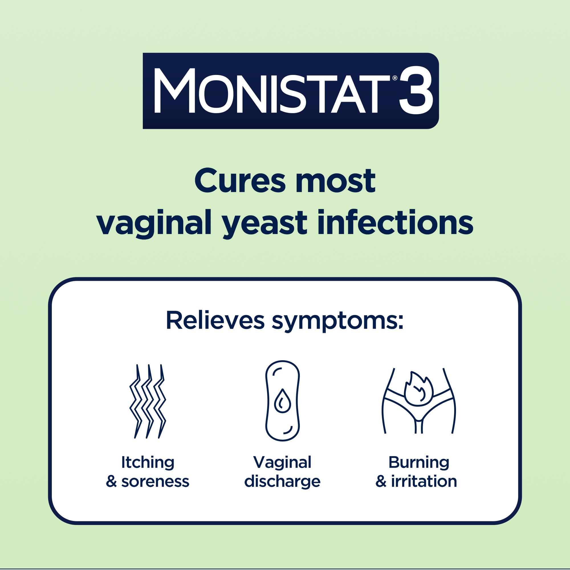 Monistat tubo de crema externa para alivio del picor y confort inmediato