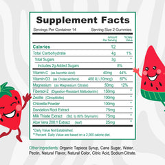 Monty Supplements primer plano de la textura gomosa y atractiva, fácil de masticar