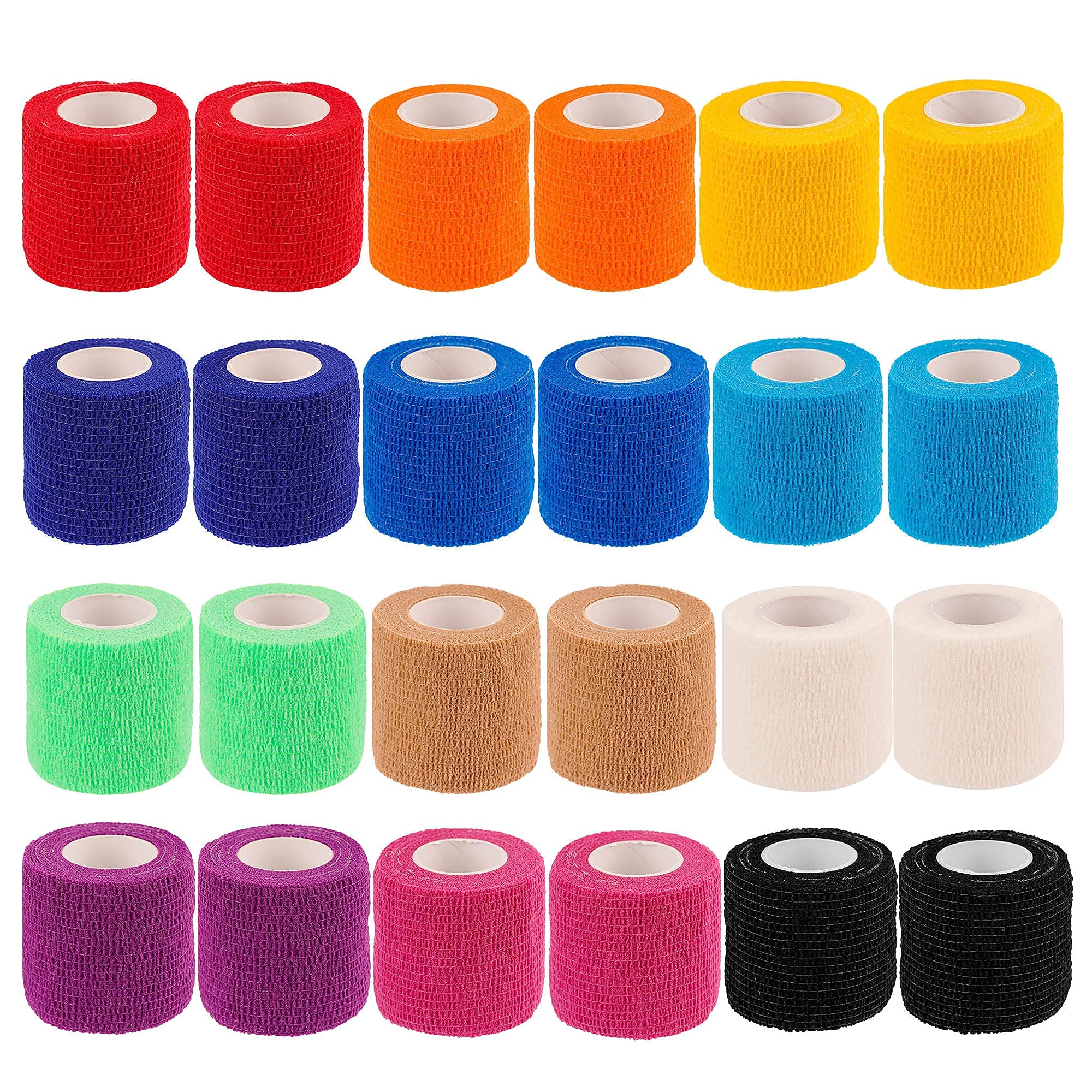 Mooerca frontal del paquete 24 rollos, ahorro y variedad de colores