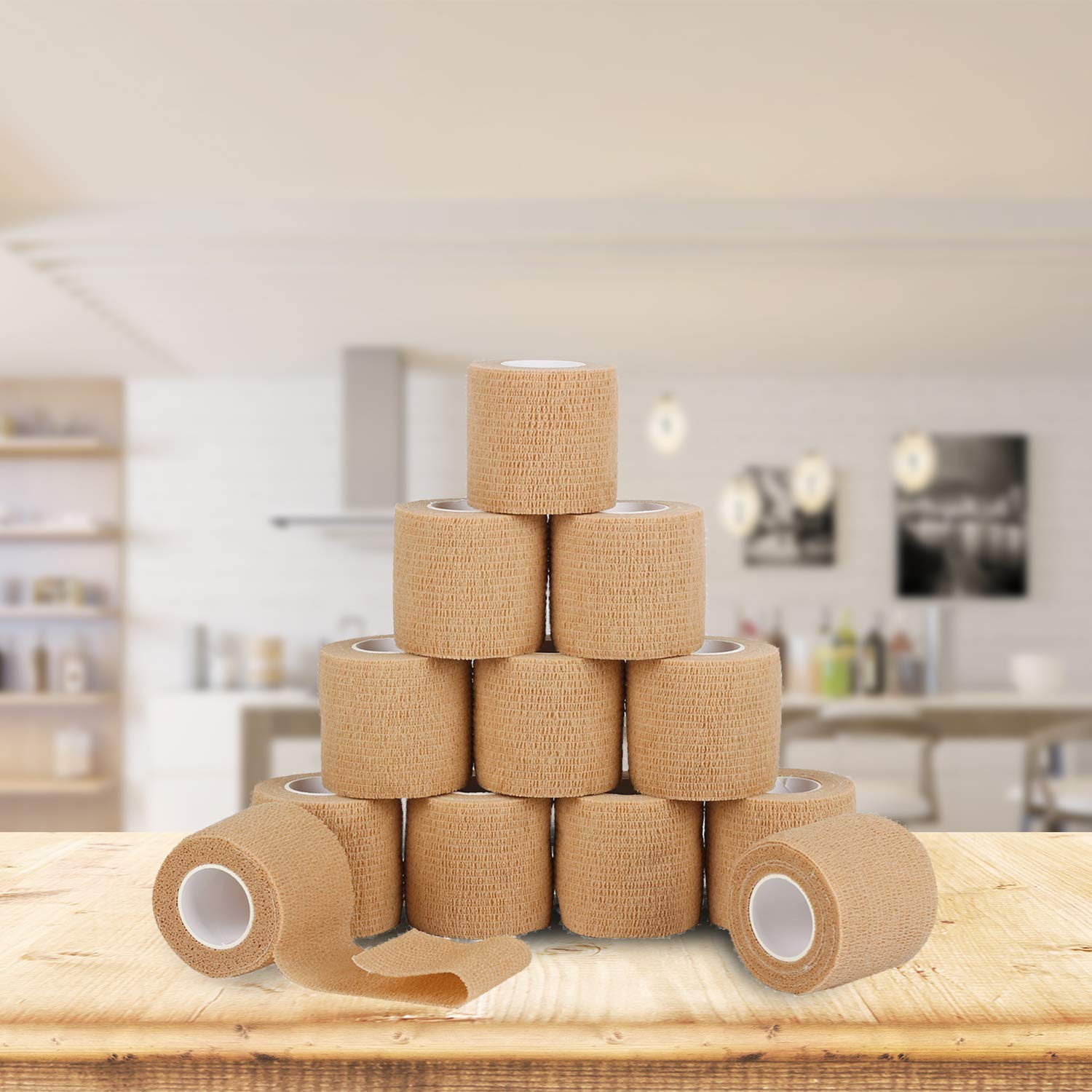 Rollos individuales Mooerca empaquetados listos para almacenamiento y uso inmediato