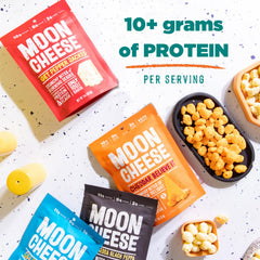 Moon Cheese abrir envase muestra facilidad de consumo y frescura