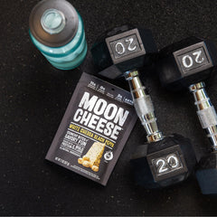 Moon Cheese cierre de paquete resealable que mantiene frescura y crunch