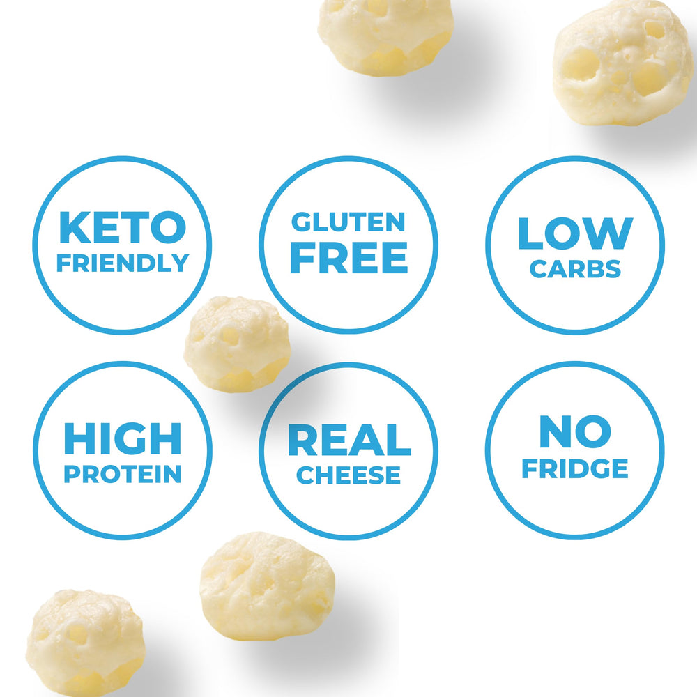 Moon Cheese en lonchera junto a otros alimentos, snack práctico
