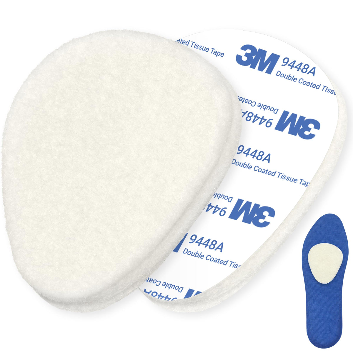 Moon Health embalaje frontal mostrando 12 almohadillas y comodidad