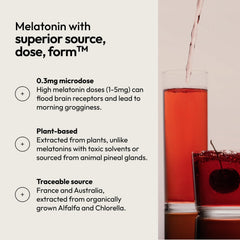 Moon Juice etiqueta con lista de ingredientes y beneficios claros