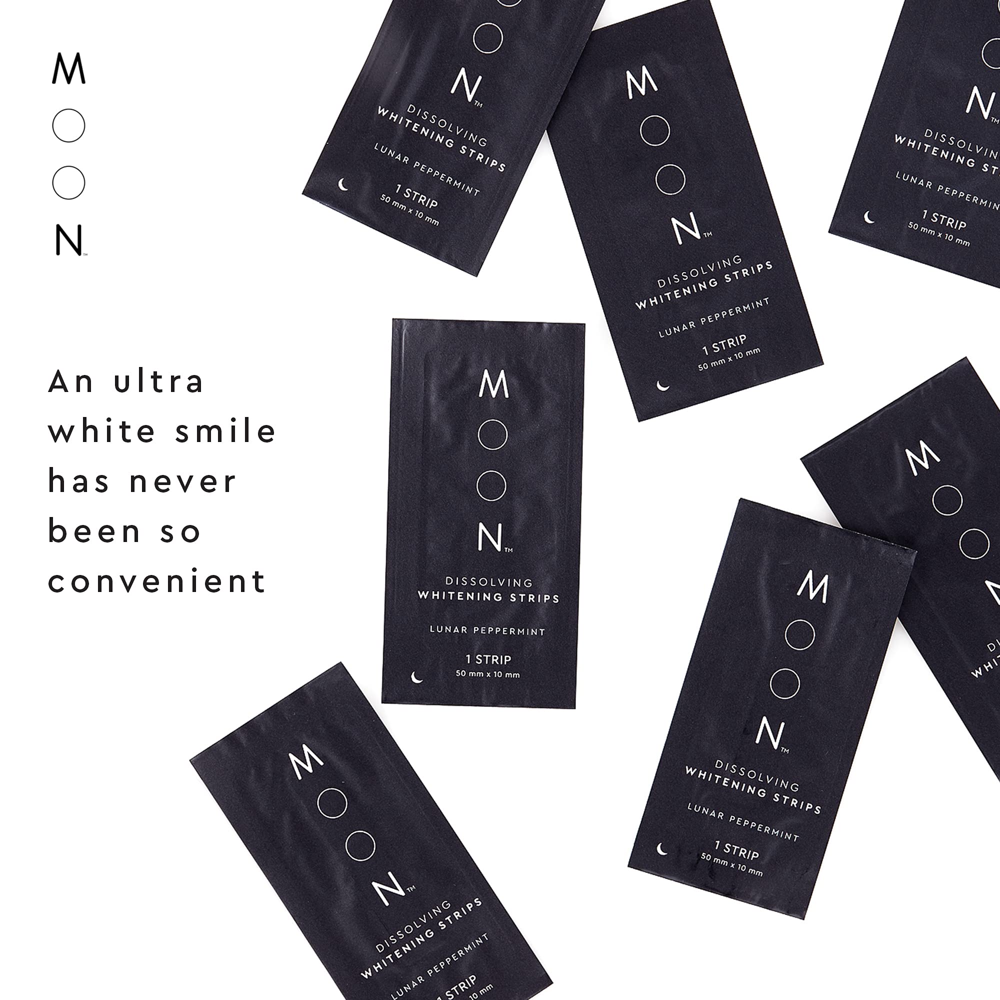 MOON etiqueta con información de ingredientes y beneficios para sensibles