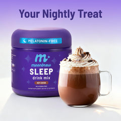 MoonBrew polvo cacao sin azúcar con textura cremosa y mezcla fácil