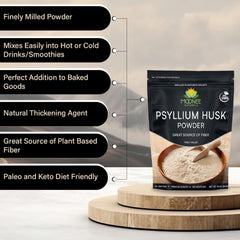 Moonee Naturals detalle de polvo fino, textura que se mezcla sin grumos