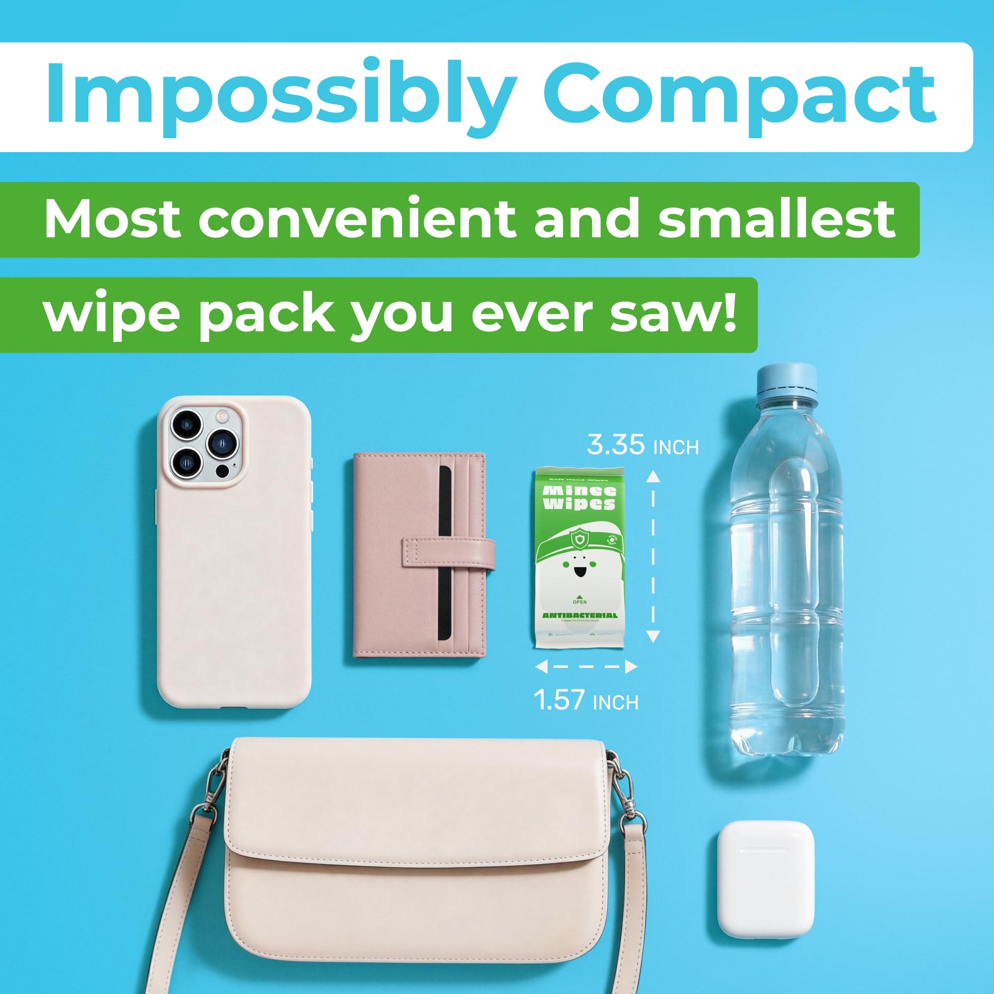 Detalle de la textura de la toallita MOONIES, resistente y suave para manos