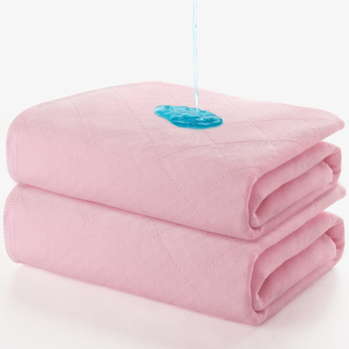Moonsea protector de cama frontal mostrando tamaño y cobertura, protección confiable