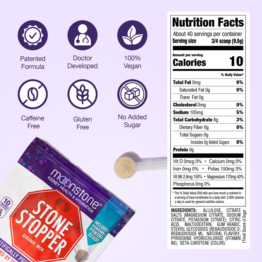 Presentación de Moonstone para 30 días que facilita rutina diaria