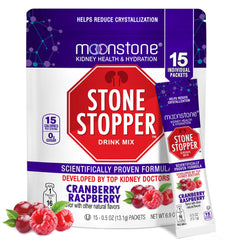 Moonstone frente del envase mostrando marca y sabor, facilita identificación