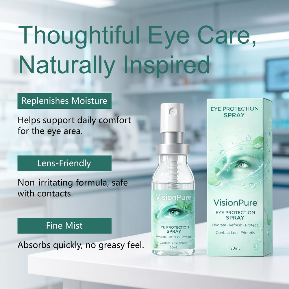 MORAMODE VisionPure etiqueta con ingredientes e instrucciones claras