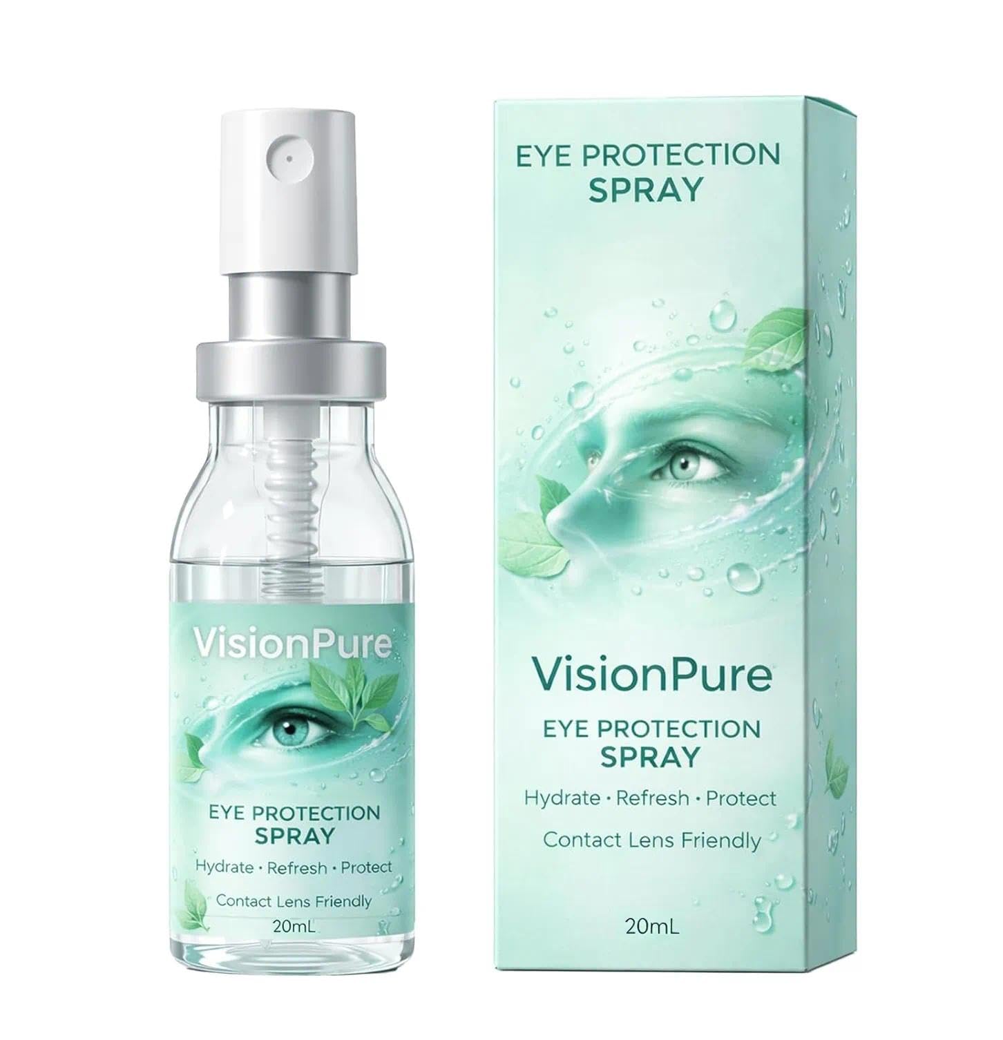 MORAMODE VisionPure frasco frontal muestra tamaño conveniente