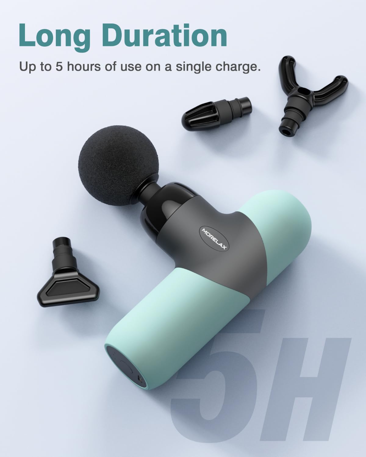 Morelax Mini Percusión de Masaje regalo práctico para deportistas y bienestar