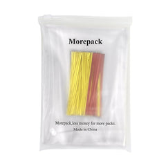 Morepack acercamiento a etiqueta y claridad para exhibir productos