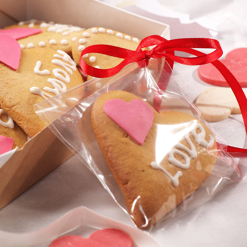 Morepack bolsa decorada con etiqueta y lazo para venta atractiva