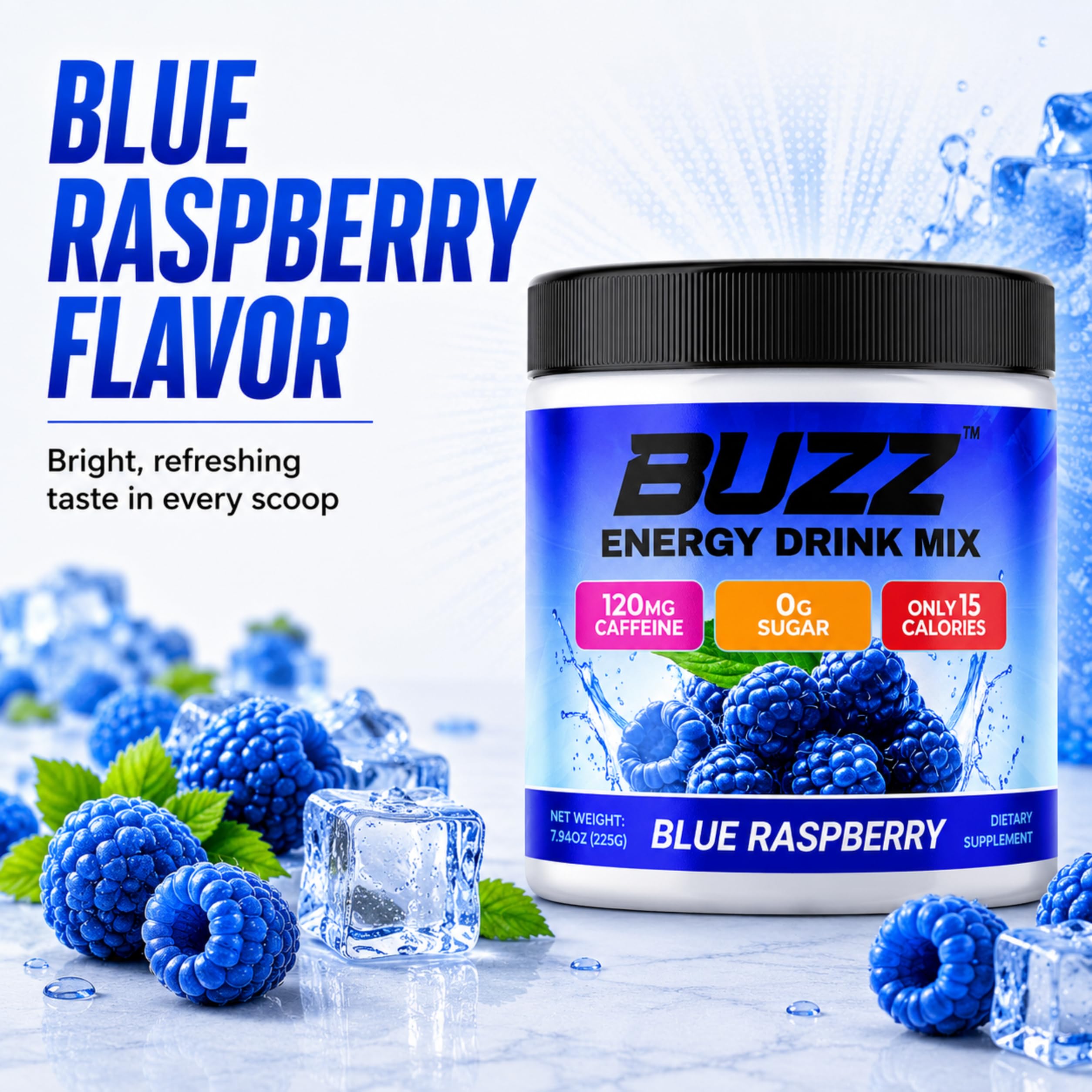 Morning Buzz en uso en gimnasio para impulso pre-entrenamiento