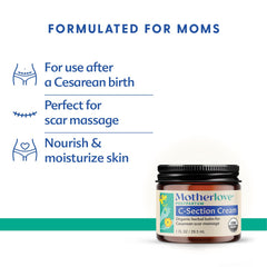 Motherlove crema textura en primer plano que revela consistencia nutritiva