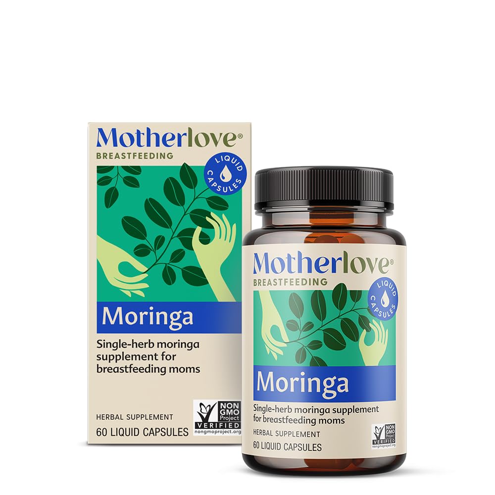 Motherlove Moringa vista frontal muestra envase y beneficios
