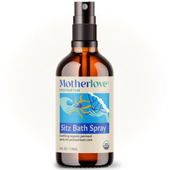 Motherlove botella frontal mostrando tamaño y uso conveniente