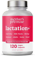 Mother's Promise envase frontal con etiqueta clara y beneficios visibles