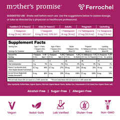 Mother's Promise detalle de la textura líquida que facilita su absorción