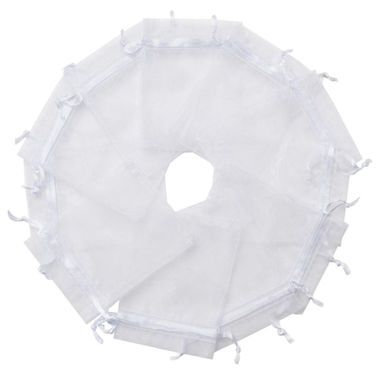 MOTYAWN primer plano de la textura de organza que muestra transparencia y delicadeza