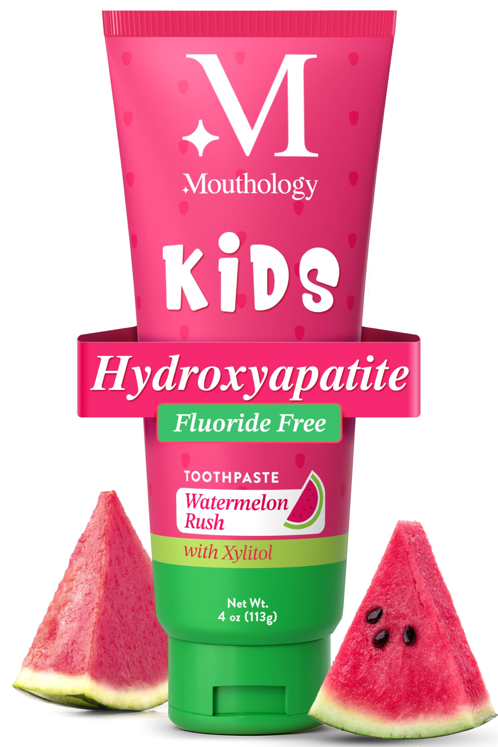 Mouthology empaque frontal sandía muestra formato 4oz y atractivo infantil