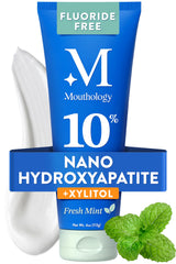 Mouthology frontal del envase 4oz mostrando diseño y sello Made in USA, confianza