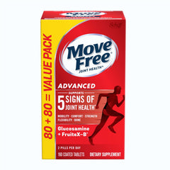 Move Free envase frontal mostrando etiqueta clara y beneficios visibles