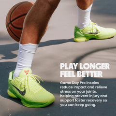 MOVE Game Day Pro etiqueta con referencia a Damian Lillard mostrando confianza pro