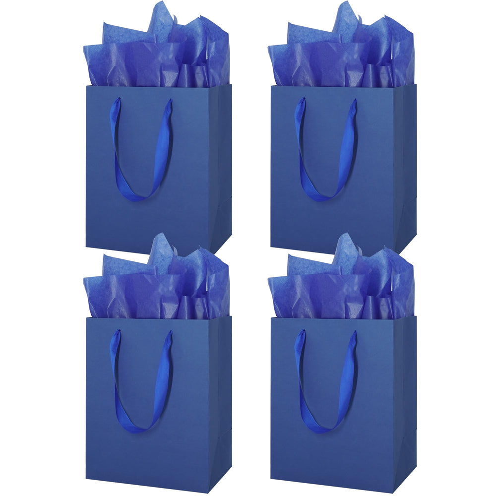 MOXARYSU bolsa frontal azul elegante, presenta regalos con estilo