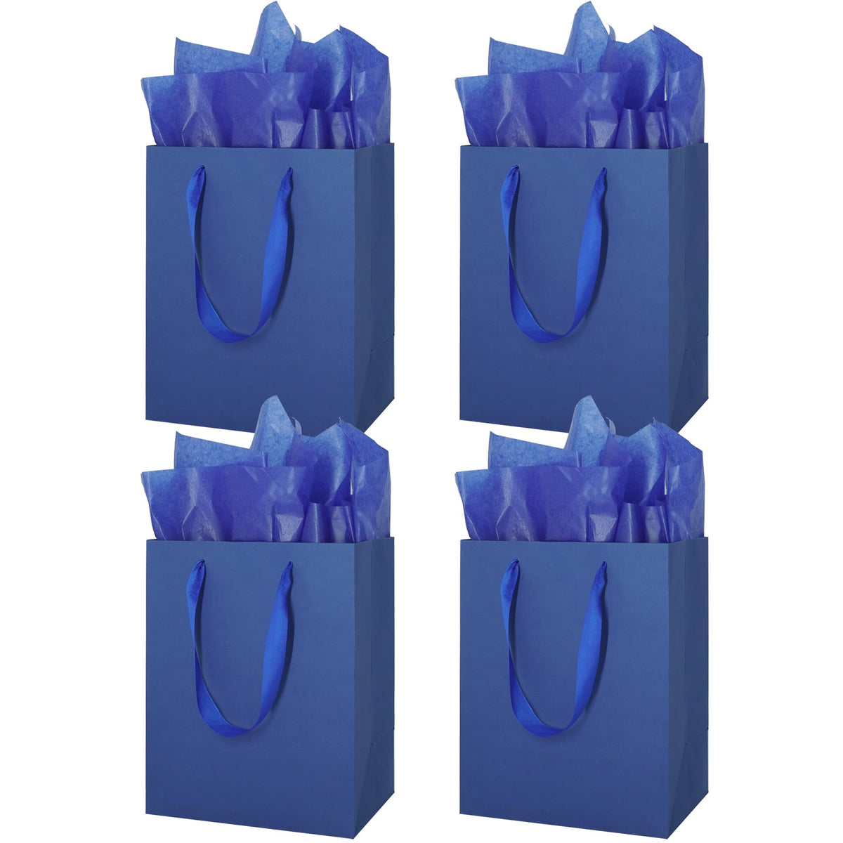 MOXARYSU bolsa frontal azul elegante, presenta regalos con estilo