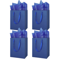 MOXARYSU bolsa frontal azul elegante, presenta regalos con estilo