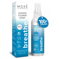 MOXĒ bote frontal elegante mostrando el diseño y beneficio aromático