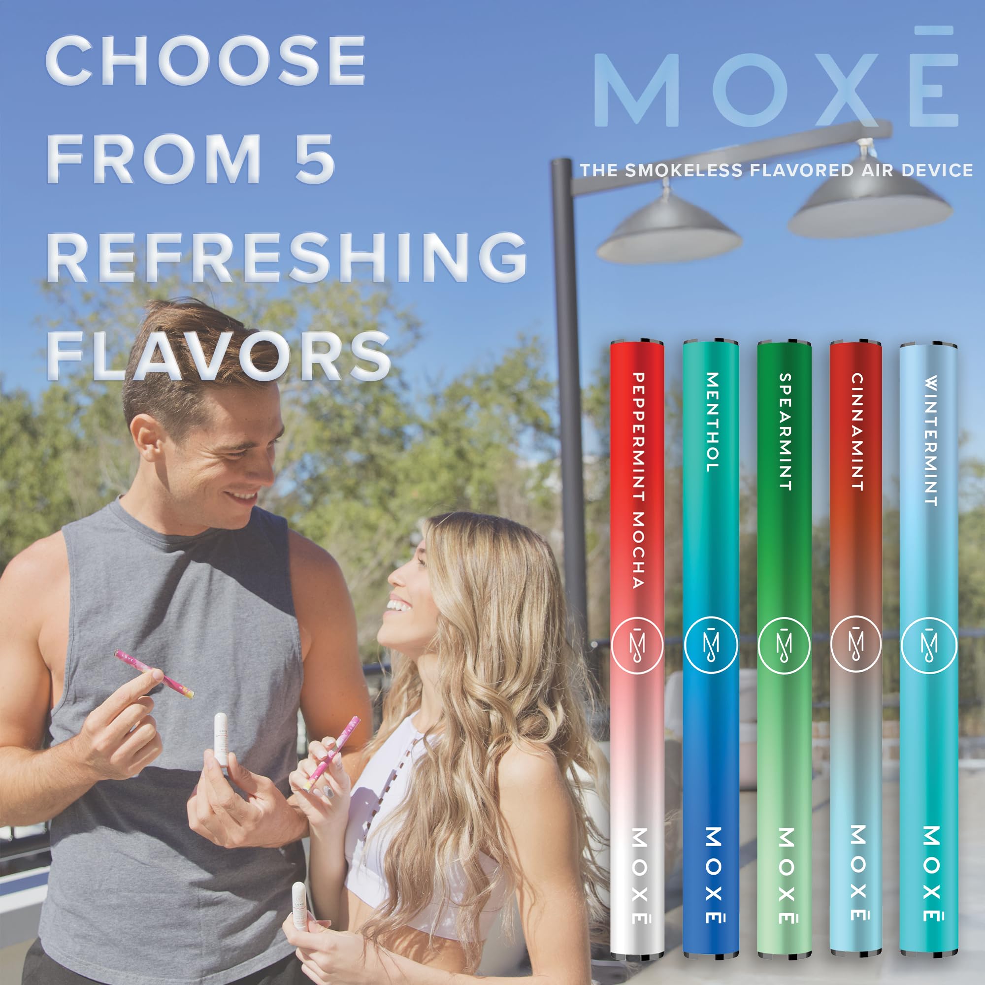 MOXE etiqueta con ingredientes naturales, beneficio transparencia y pureza