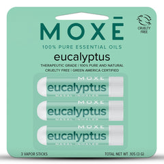 MOXĒ inhalador frontal mostrando diseño compacto y portátil beneficios de acceso rápido