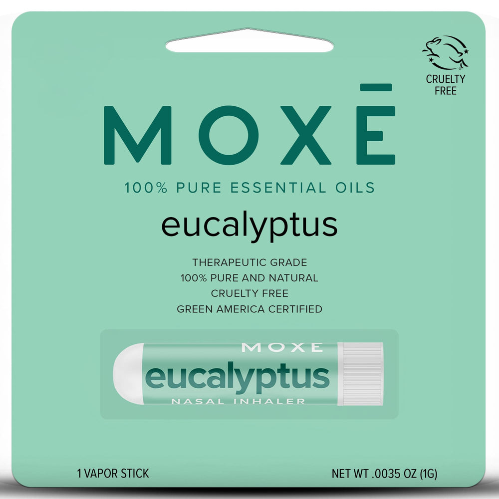 MOXĒ inhalador frontal mostrando diseño compacto y práctico