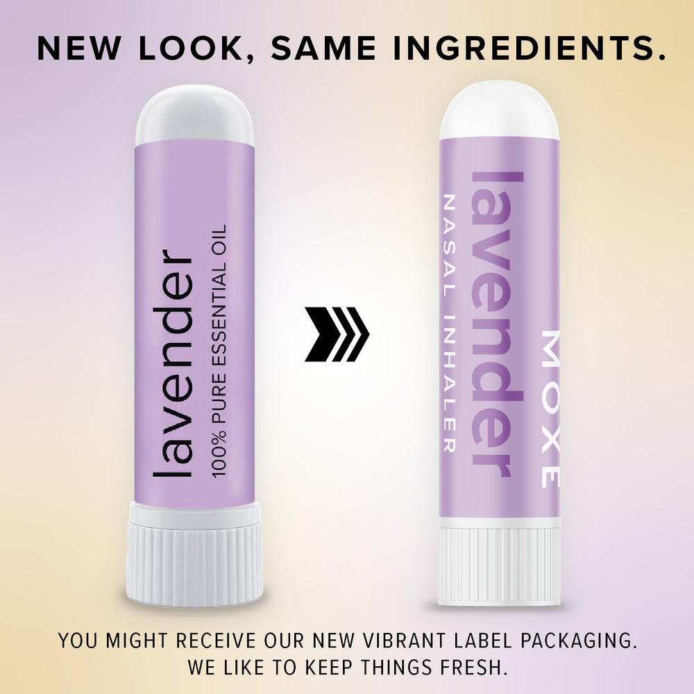 MOXĒ inhalador junto a objetos cotidianos para comparar tamaño