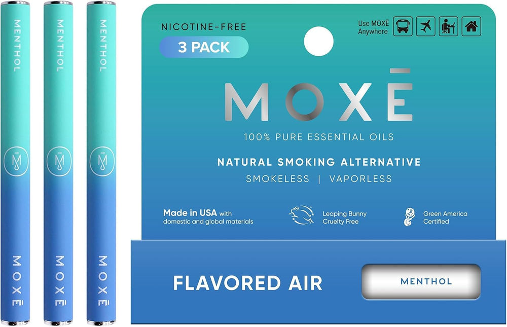 MOXE inhalador frontal beneficiando portabilidad y diseño