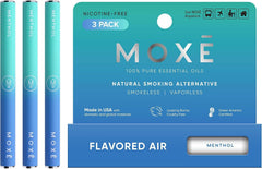 MOXE inhalador frontal beneficiando portabilidad y diseño
