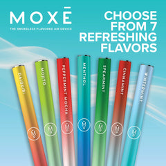MOXE primer plano del aceite esencial indicando pureza