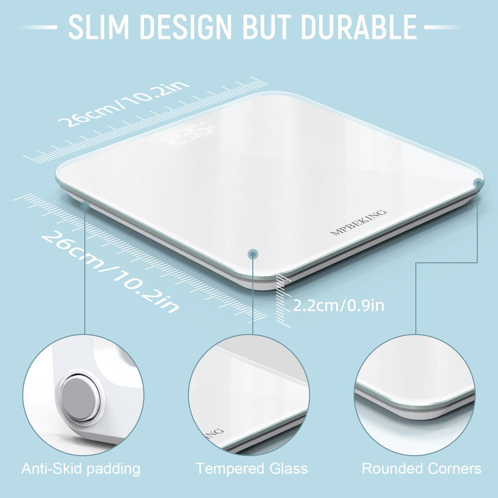 MPBEKING persona usándola en baño, muestra ergonomía y estabilidad