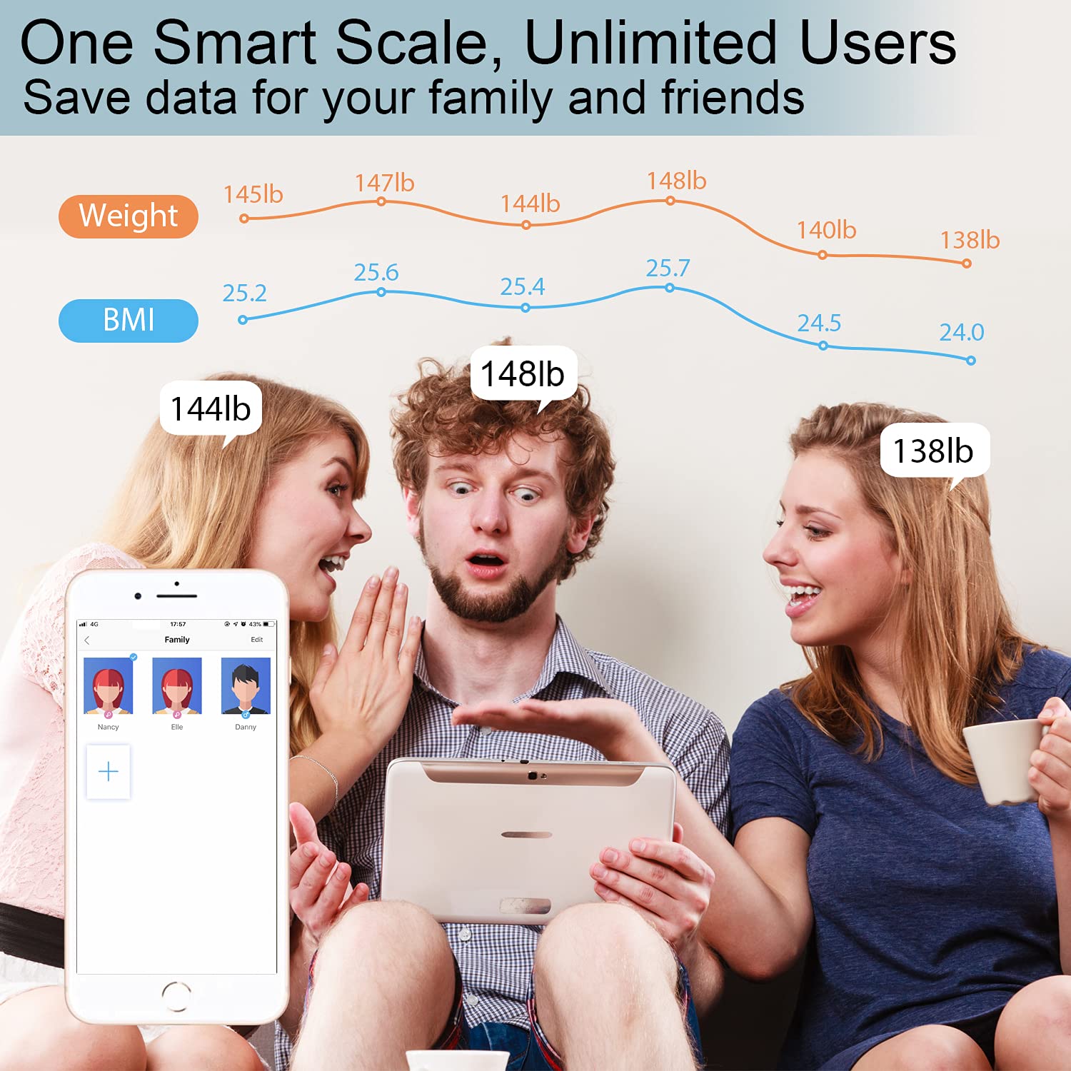 MPBEKING pilas AAA incluidas y código QR para conectar la app Ikeeping